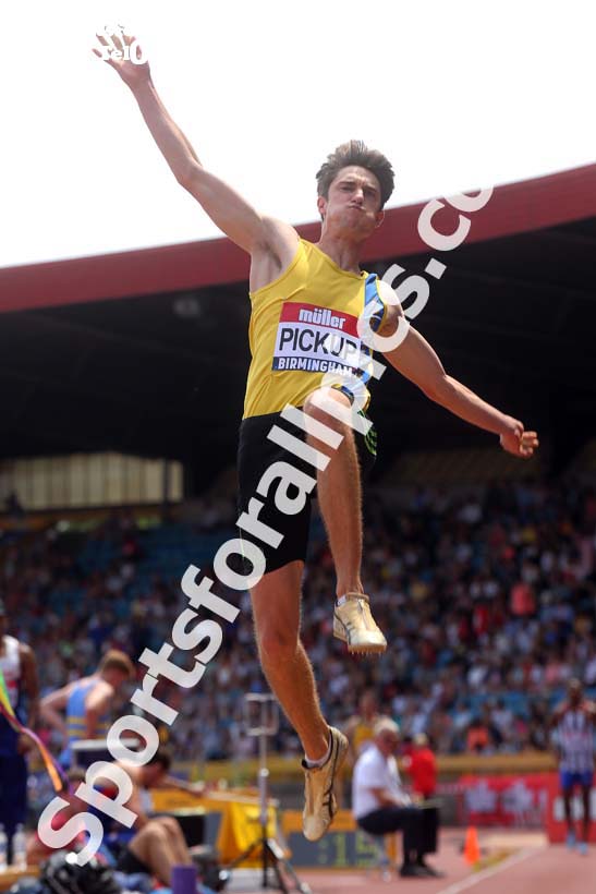 Mens long jump, Muller British Championships, Alexander Stadium, Birmingham. Photo: David T. Hewitson/Sports for All Pics
